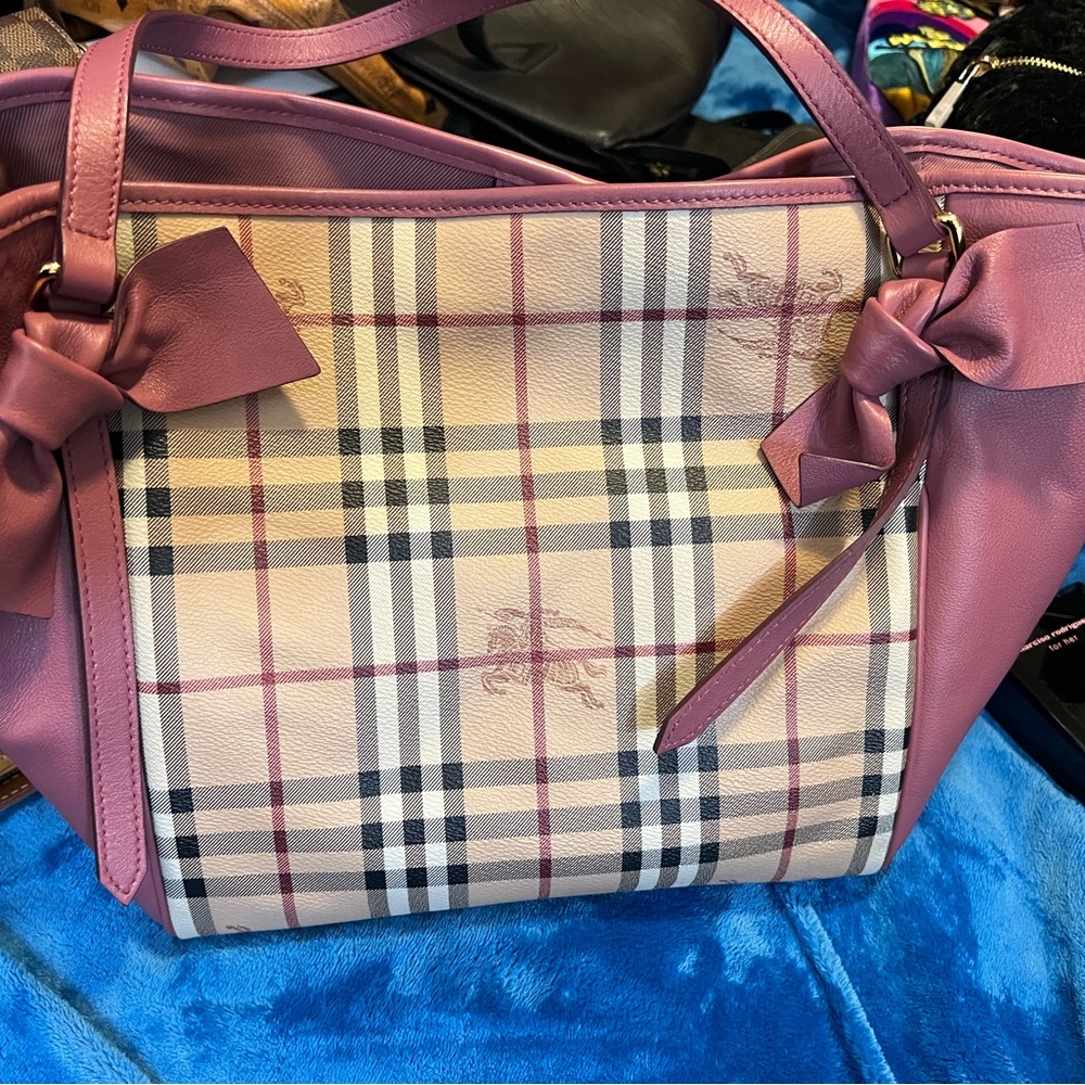 Burberry Tote with Bows